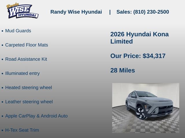 New 2026 Hyundai Kona Limited image 15