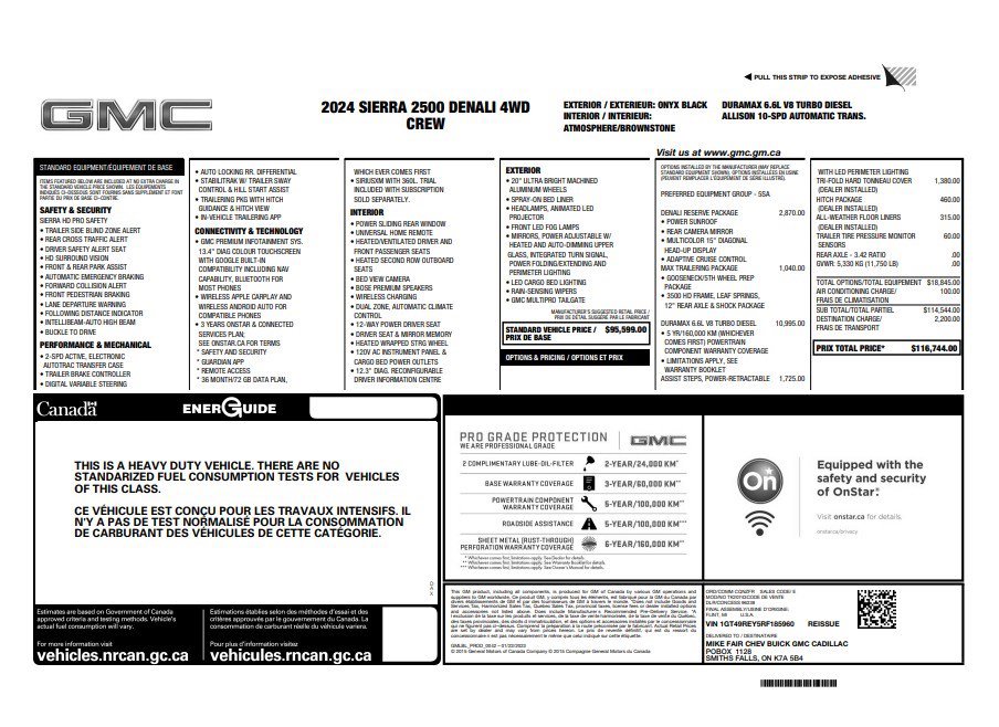 Certified 2024 GMC Sierra 2500 Denali w/ Denali Reserve Package AWD/4WD image 34