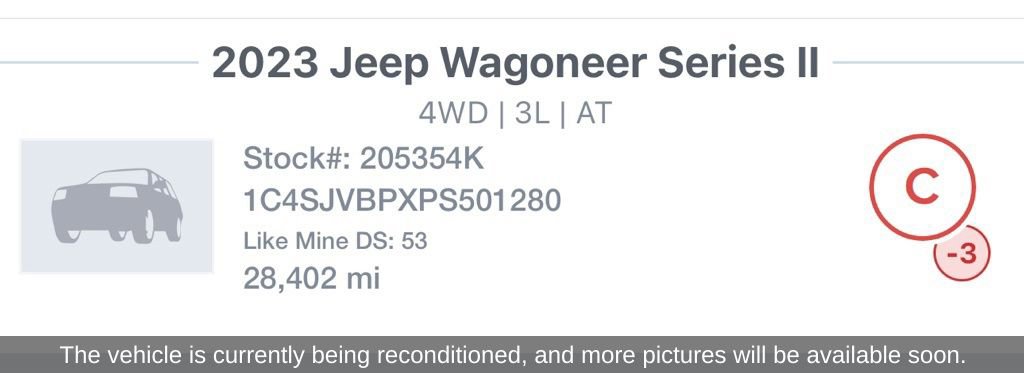 Used 2023 Jeep Wagoneer Series II AWD/4WD image 19