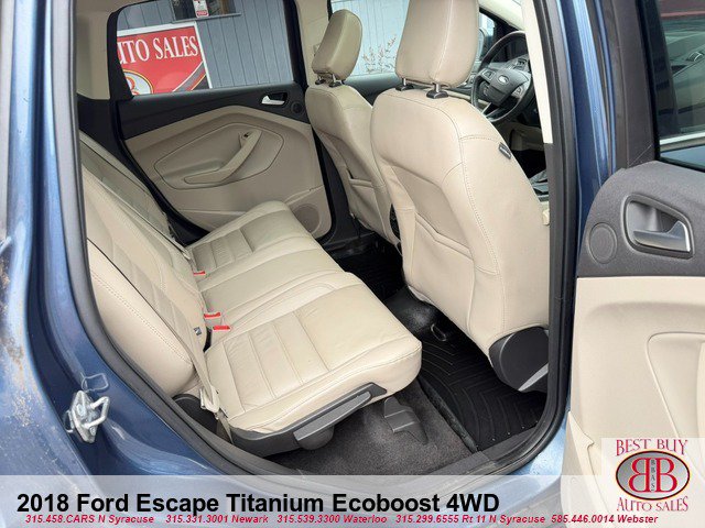 Used 2018 Ford Escape Titanium w/ Ford Safe & Smart Package AWD/4WD image 15