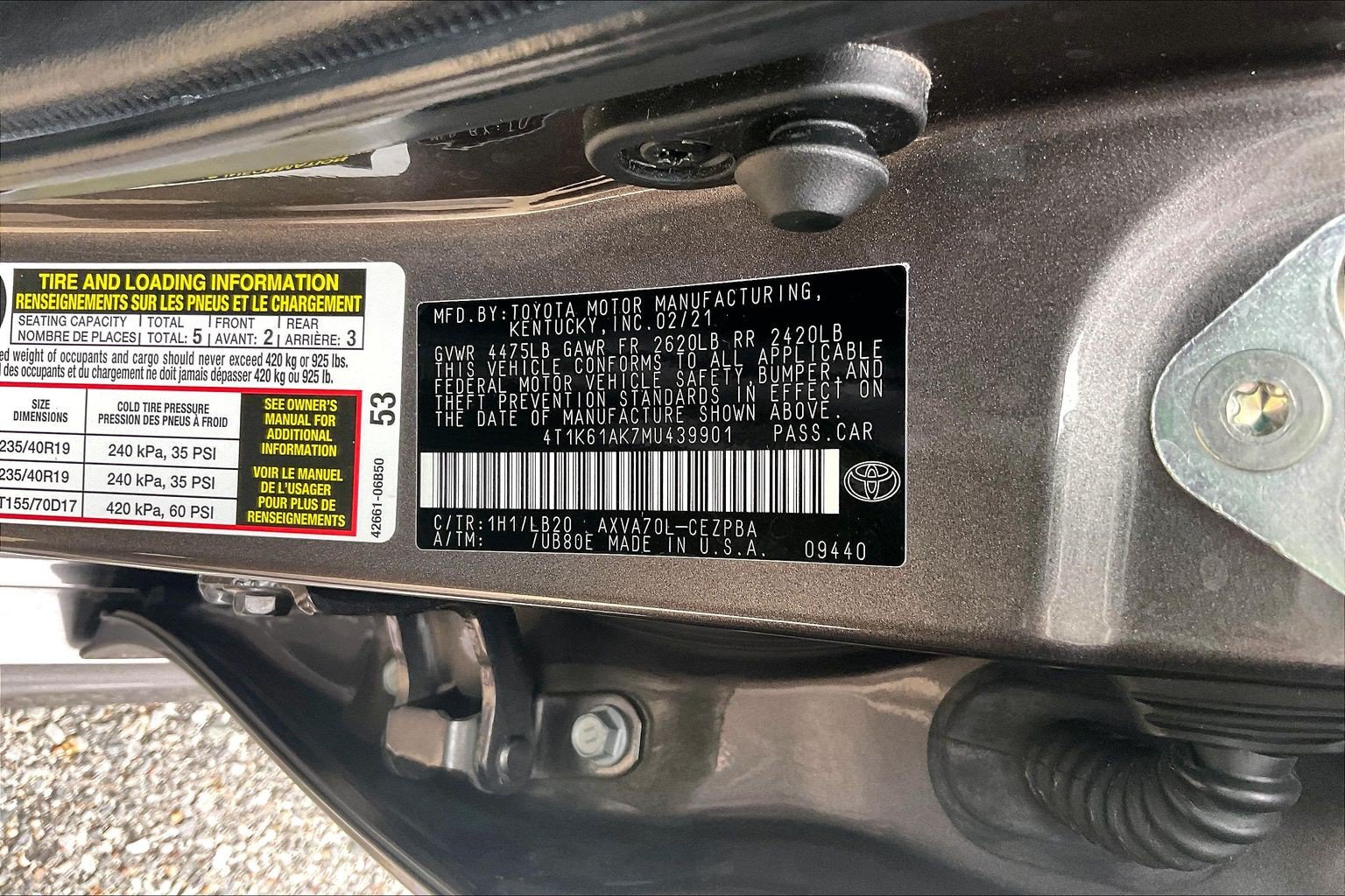 Used 2021 Toyota Camry XSE FWD image 37