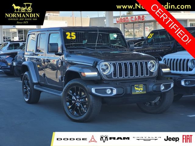 Certified 2025 Jeep Wrangler Unlimited Sahara