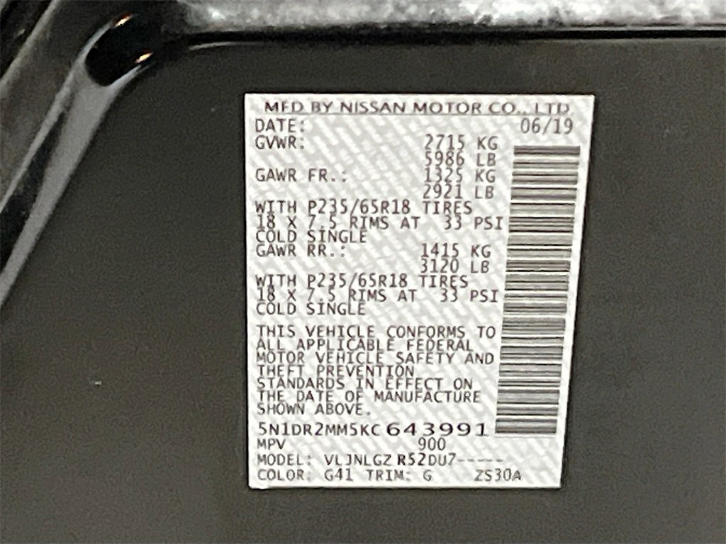 Used 2019 Nissan Pathfinder SL image 33