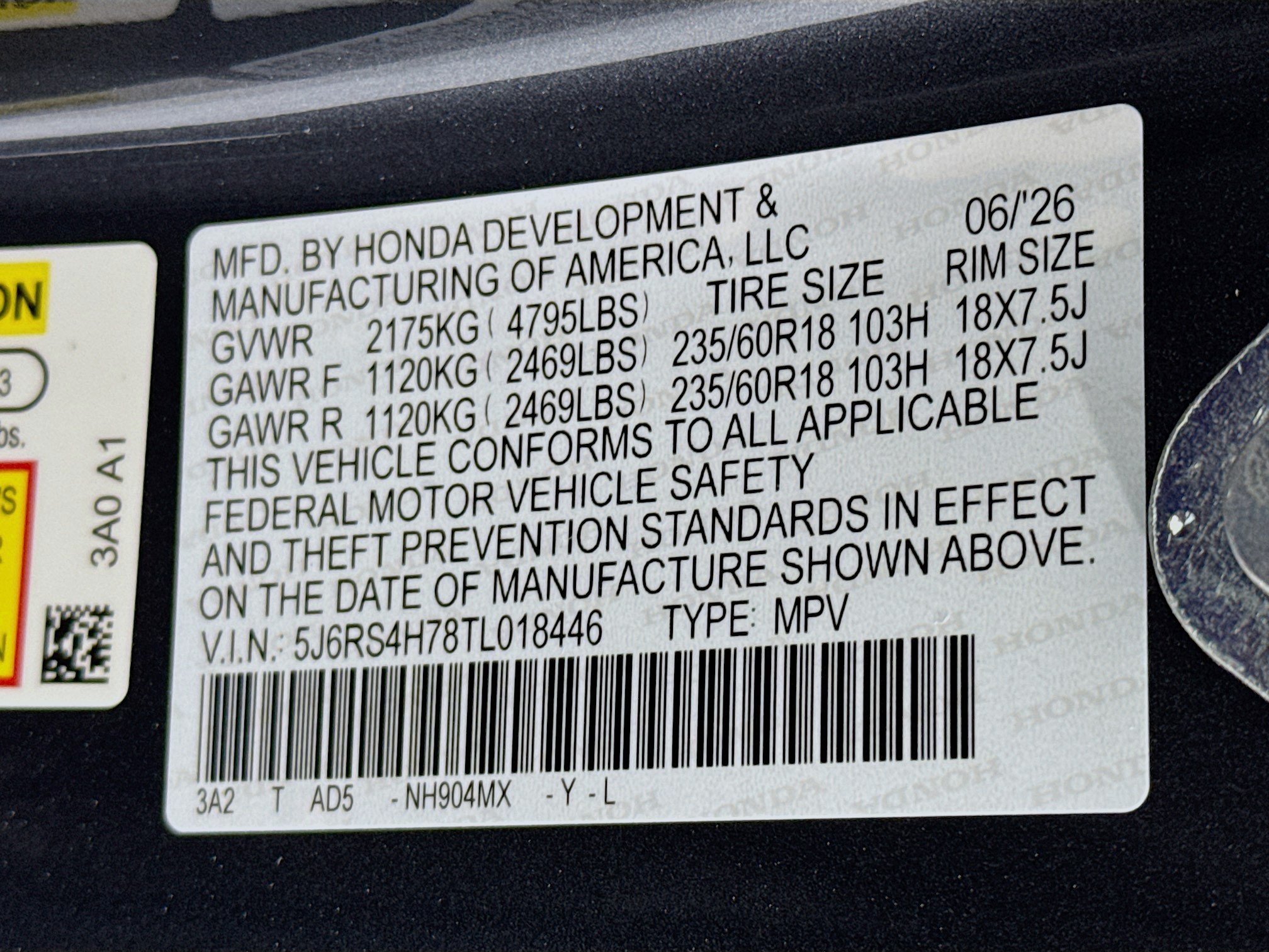 New 2026 Honda CR-V EX-L image 31