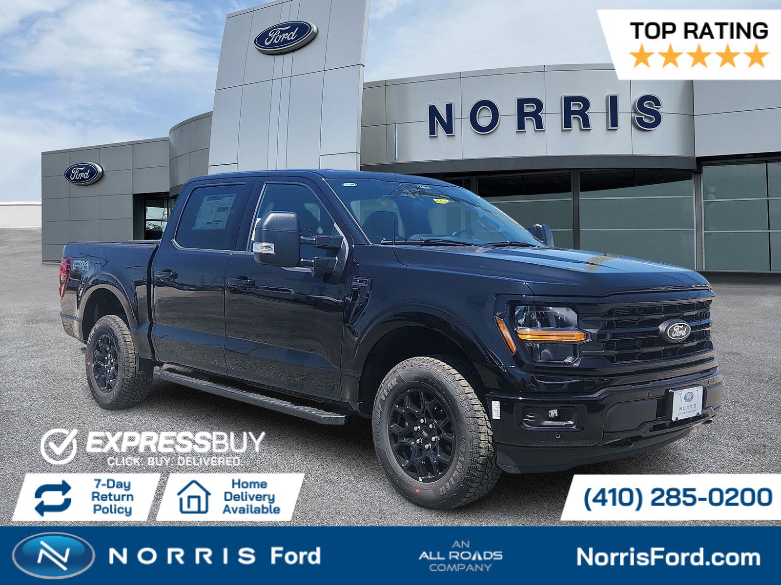 New 2025 Ford F150 XLT w/ Equipment Group 302A MID