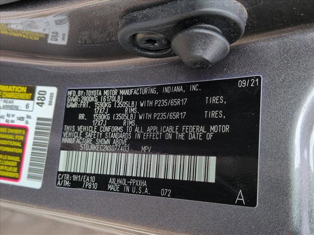 Used 2022 Toyota Sienna XLE w/ XLE Plus Package image 26