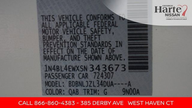 Certified 2025 Nissan Altima 2.5 SL image 89