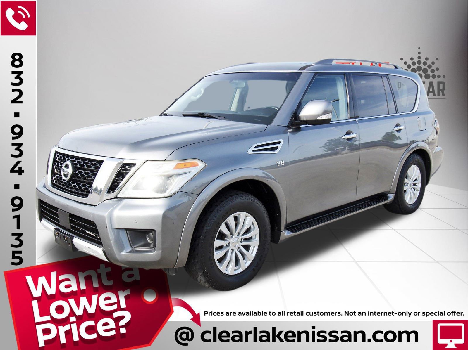Used 2017 Nissan Armada SV image 3