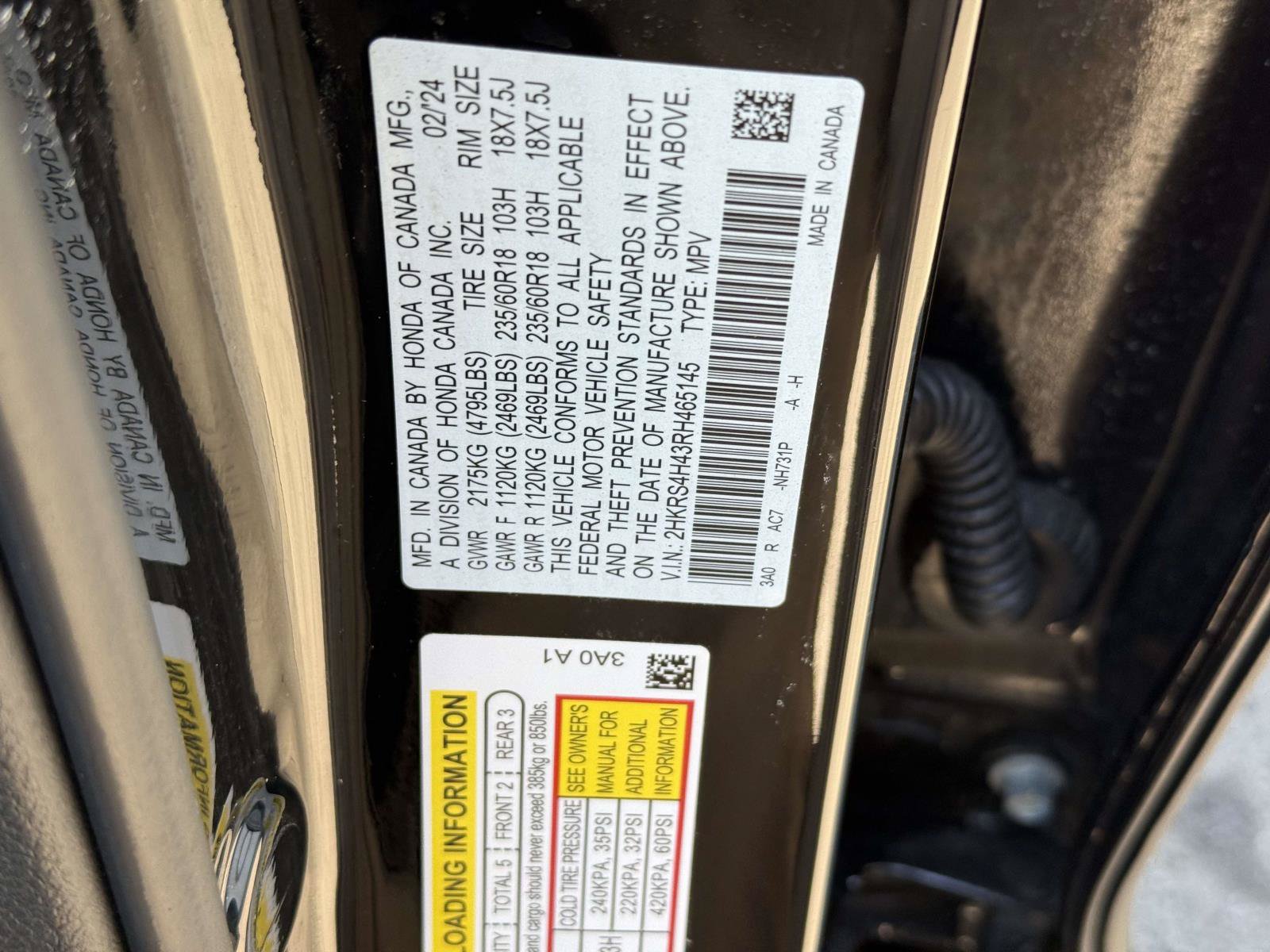 Certified 2024 Honda CR-V EX image 30