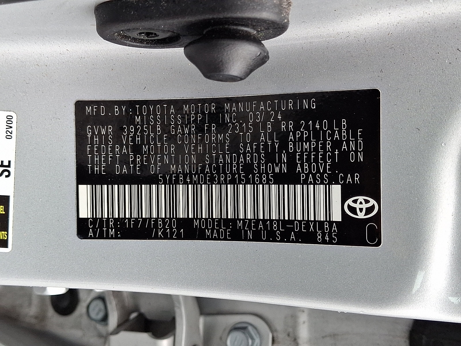 Used 2024 Toyota Corolla LE image 26