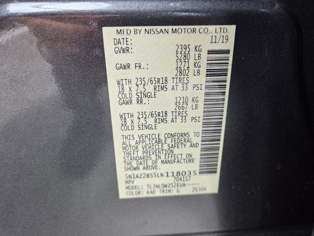 Used 2020 Nissan Murano SV image 22