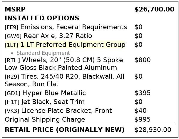 Used 2018 Chevrolet Camaro LT image 4