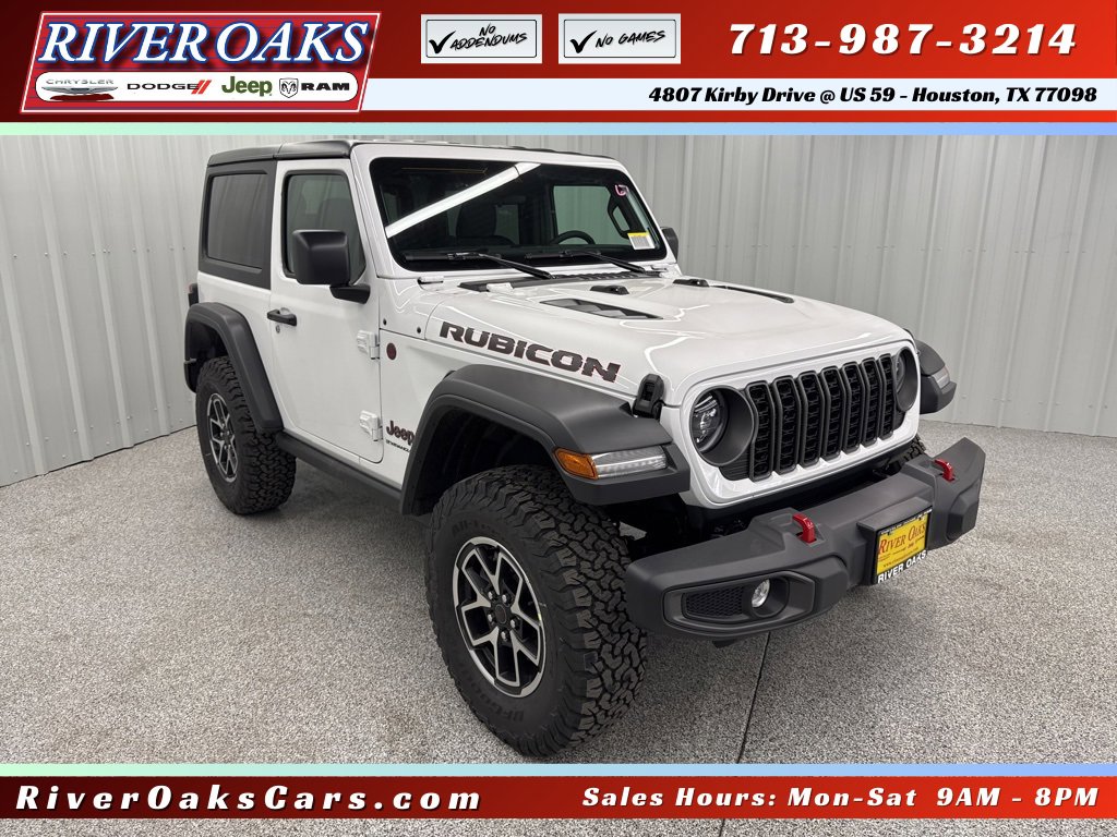New 2025 Jeep Wrangler Rubicon w/ Convenience Group