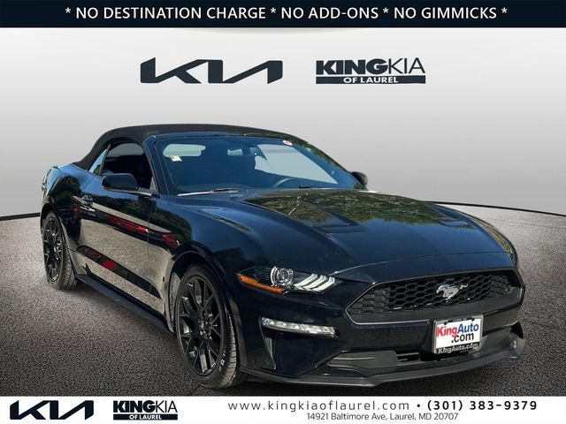 Used 2018 Ford Mustang Convertible w/ Ecoboost Performance Package