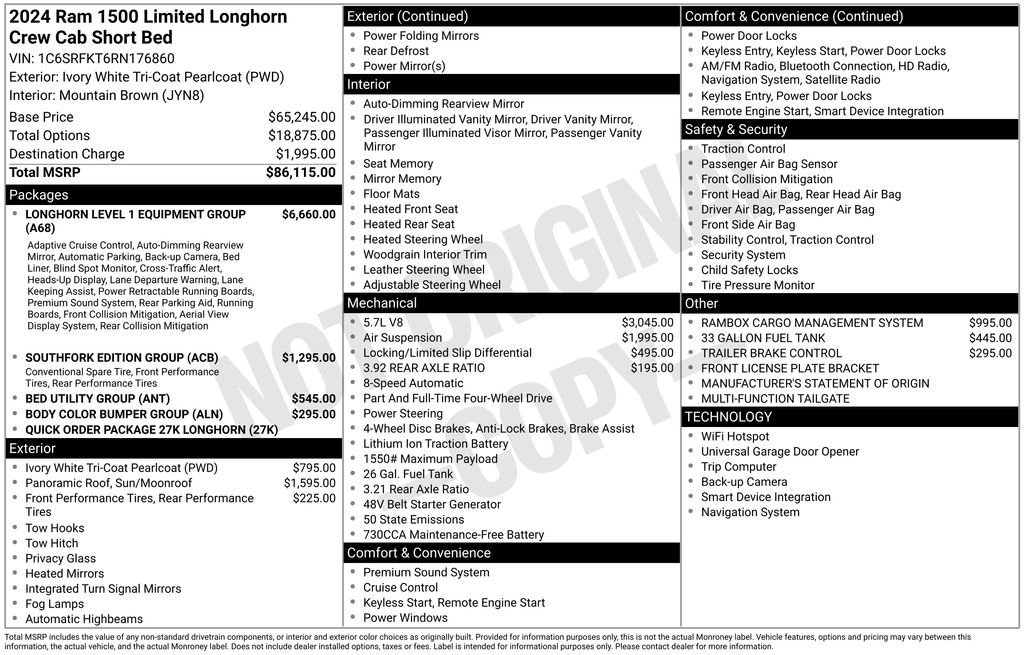 Used 2024 RAM 1500 Limited image 47