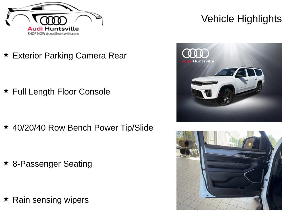 Used 2026 Jeep Grand Wagoneer L Limited w/ 8-Passenger Seating Package AWD/4WD image 12