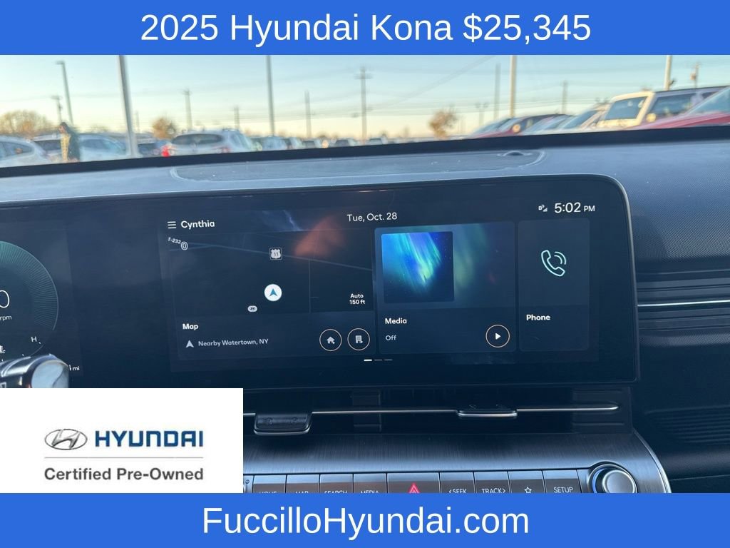 Certified 2025 Hyundai Kona SEL image 17