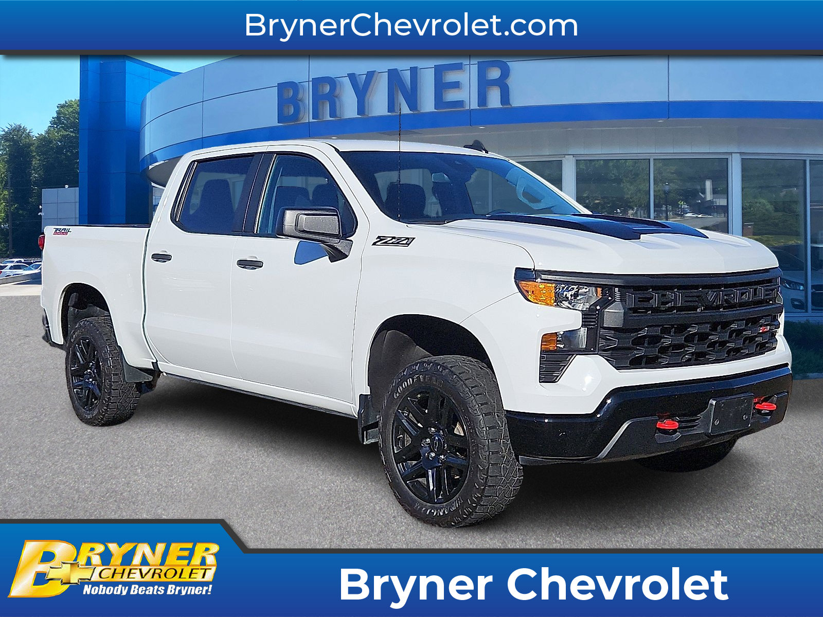 Certified 2023 Chevrolet Silverado 1500 Custom Trail Boss w/ LPO, Dark Essentials Package