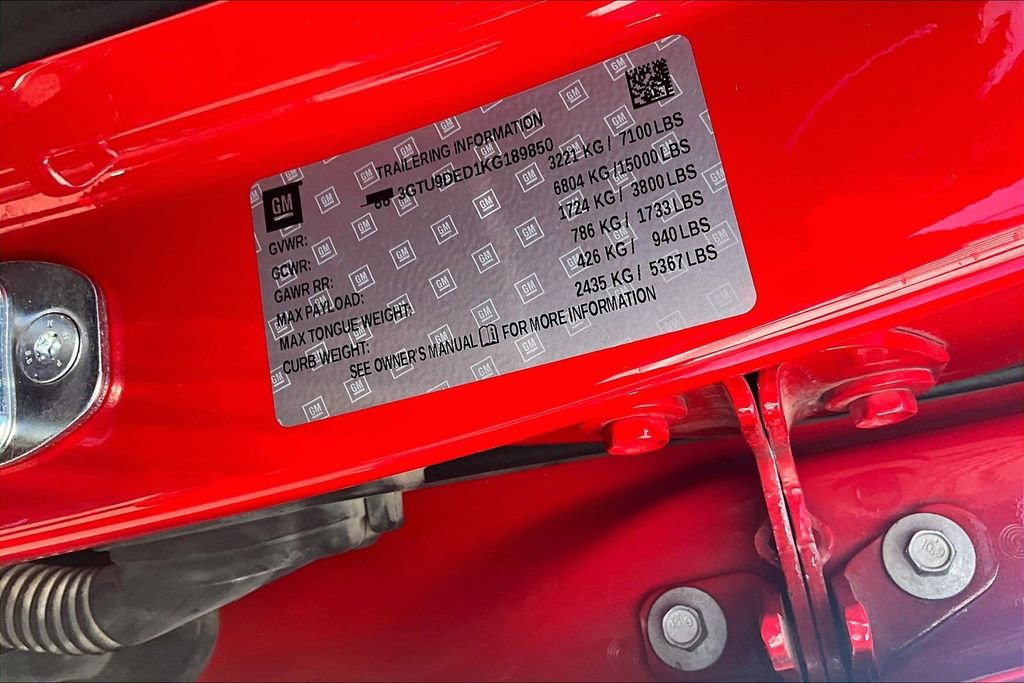 Used 2019 GMC Sierra 1500 SLT w/ SLT Premium Package image 18