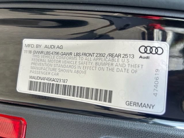 Used 2019 Audi A4 2.0T Premium w/ Convenience Package AWD/4WD image 21