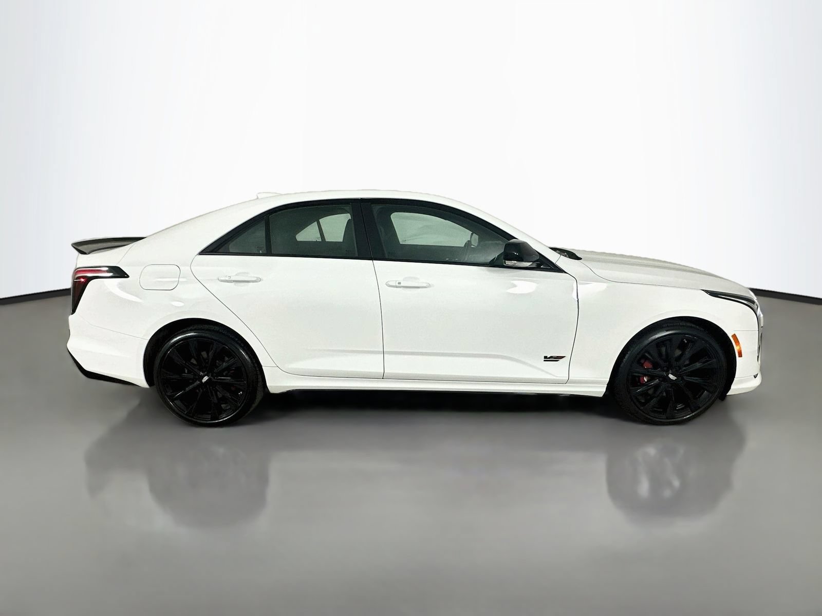 Used 2025 Cadillac CT4 V w/ LPO, ONYX Package AWD/4WD image 4