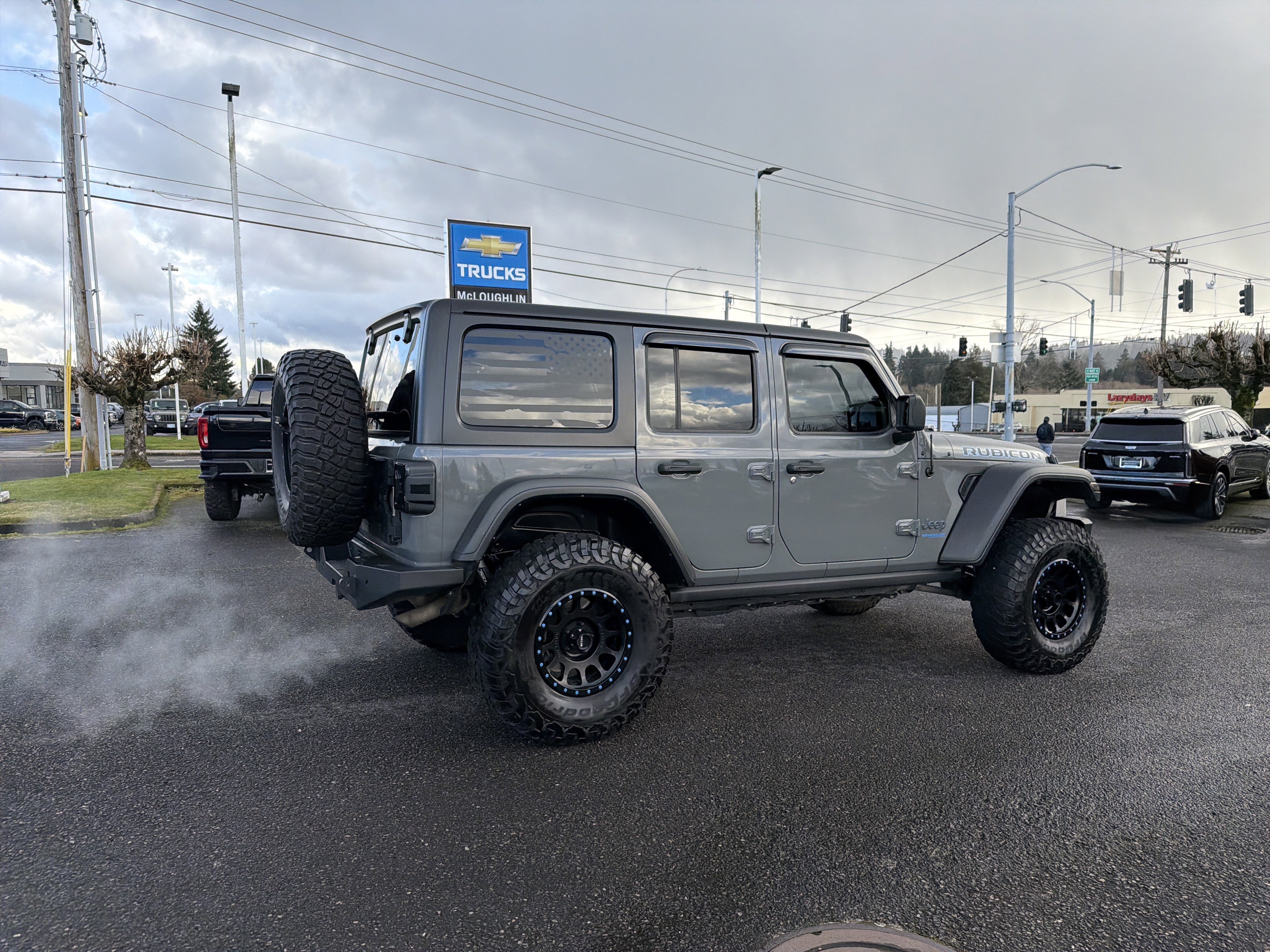 Used 2021 Jeep Wrangler Unlimited Rubicon 4xe w/ Steel Bumper Group image 6