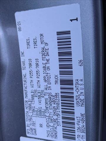 Used 2021 Toyota Tundra SR image 21