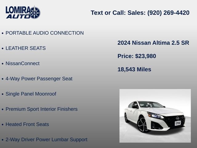 Used 2024 Nissan Altima 2.5 SR AWD/4WD image 27