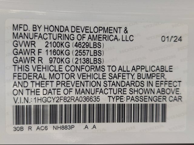 Used 2024 Honda Accord Touring image 29