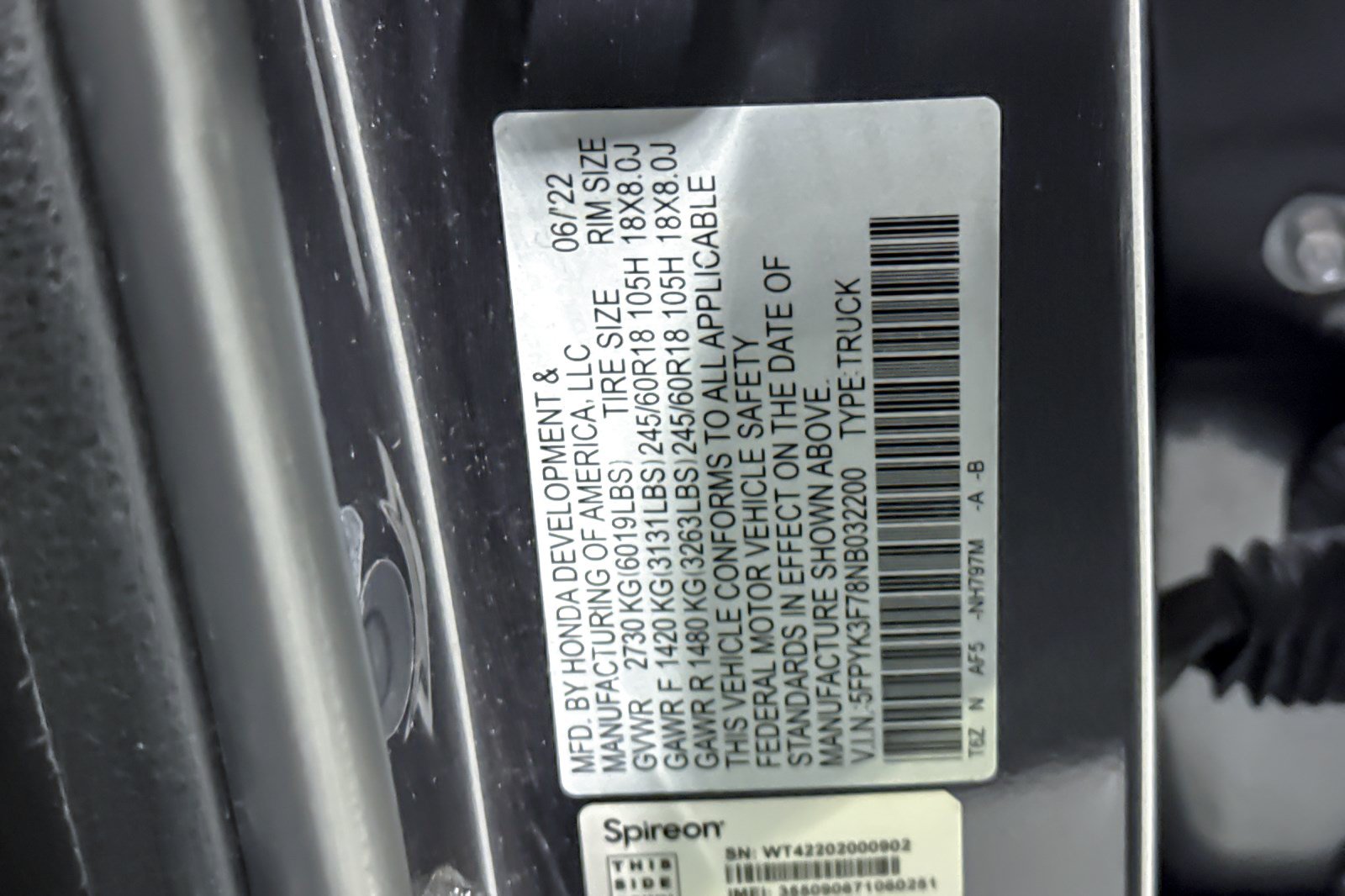 Used 2022 Honda Ridgeline RTL-E image 28