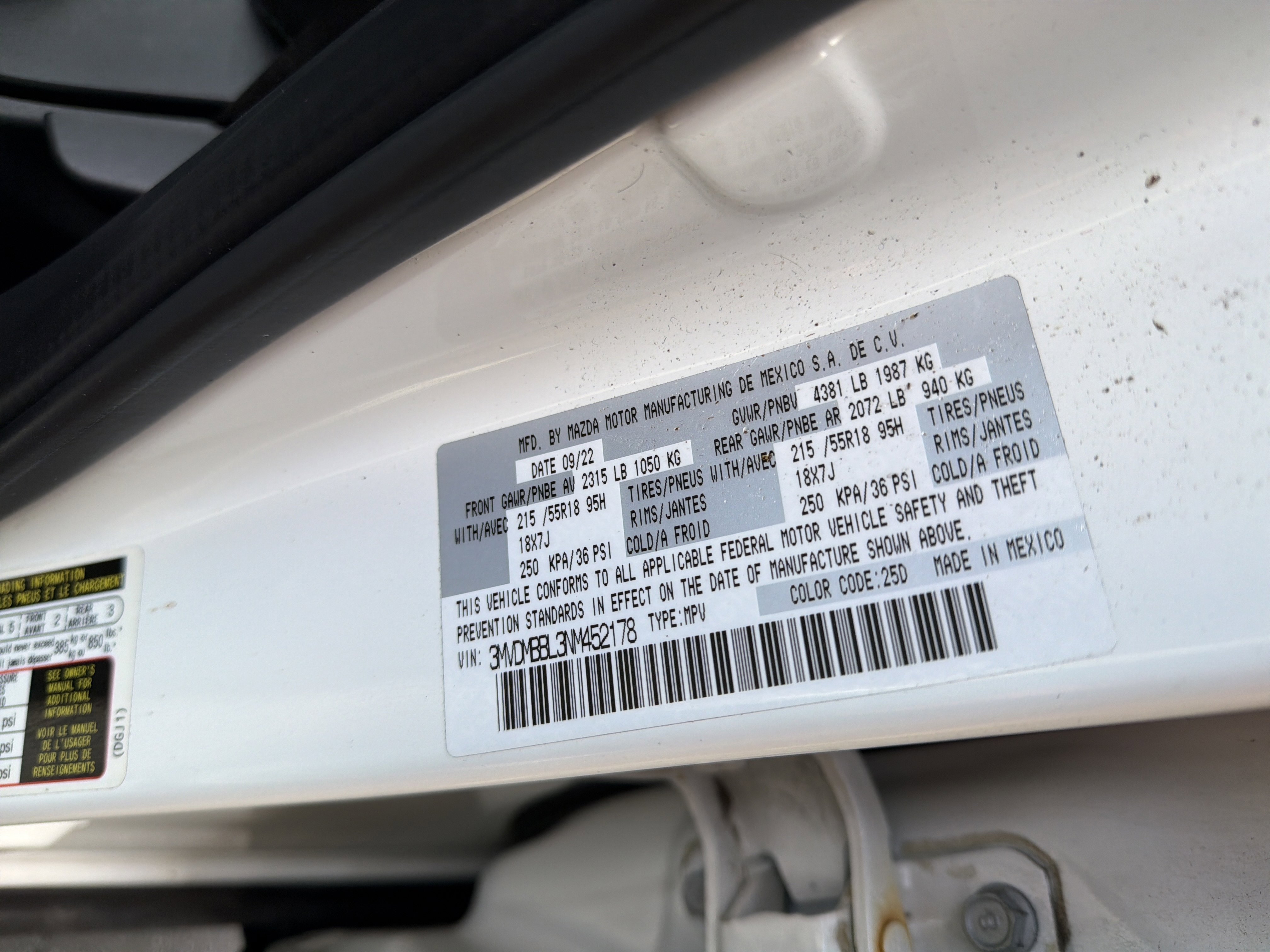 Certified 2022 MAZDA CX-30 AWD 2.5 S w/ Select Package image 25