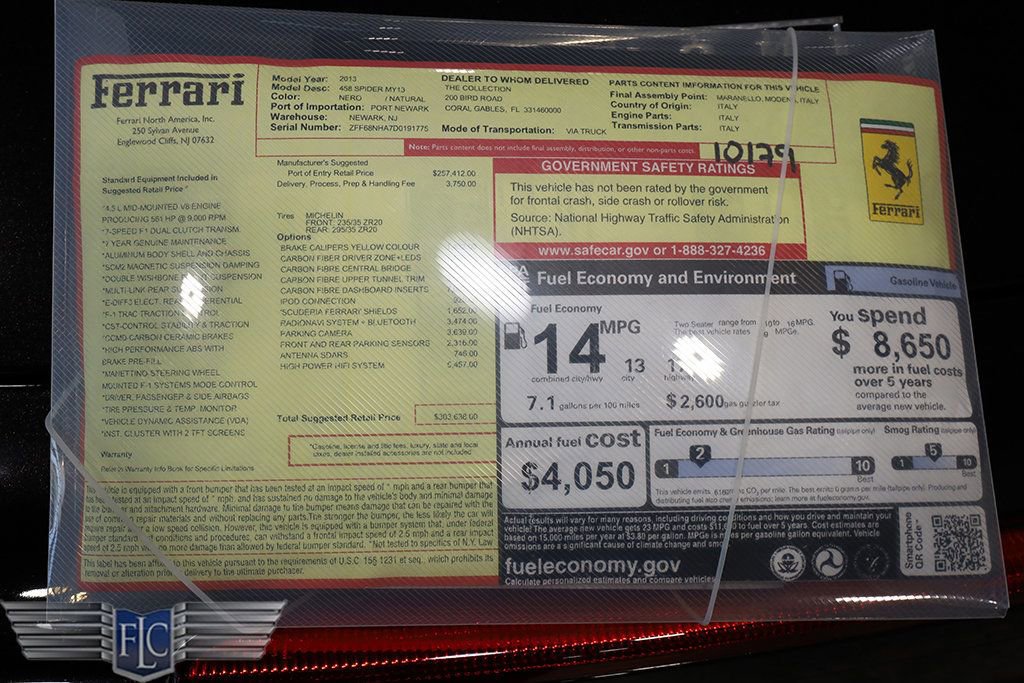 Used 2013 Ferrari 458 Spider RWD image 43