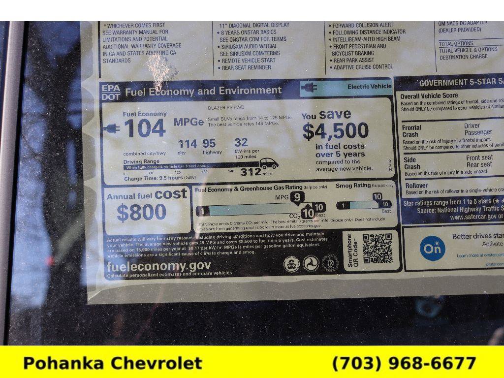 New 2026 Chevrolet Blazer EV LT image 29