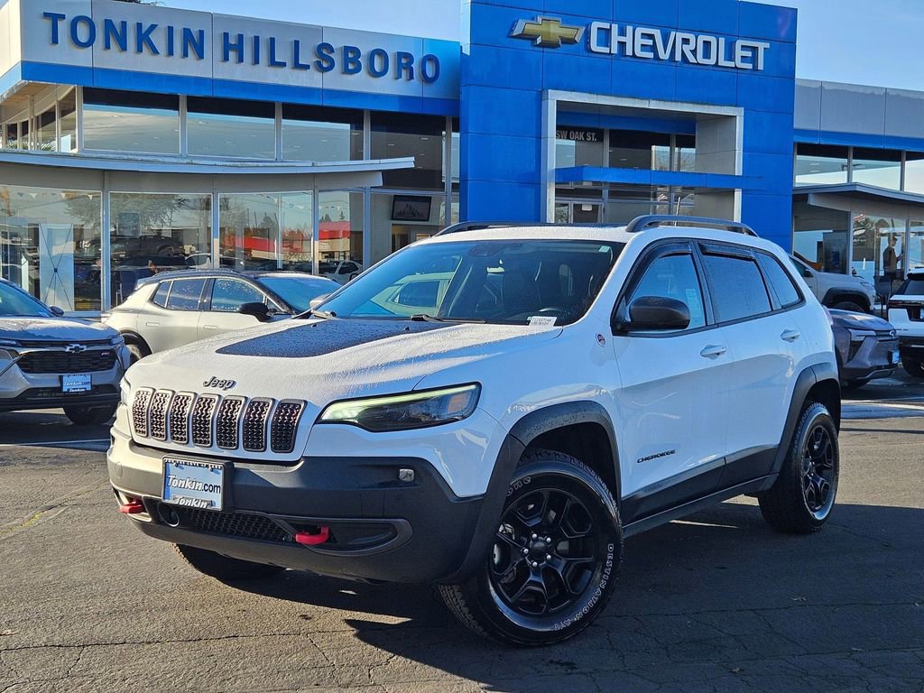 Used 2021 Jeep Cherokee Trailhawk w/ Sun, Sound & Nav Group image 2