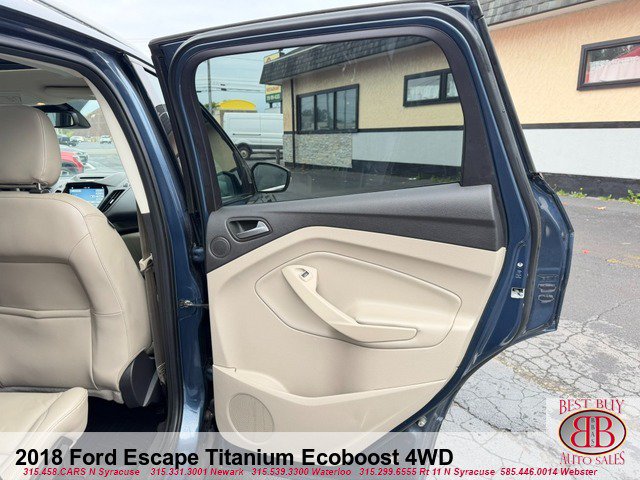 Used 2018 Ford Escape Titanium w/ Ford Safe & Smart Package AWD/4WD image 14
