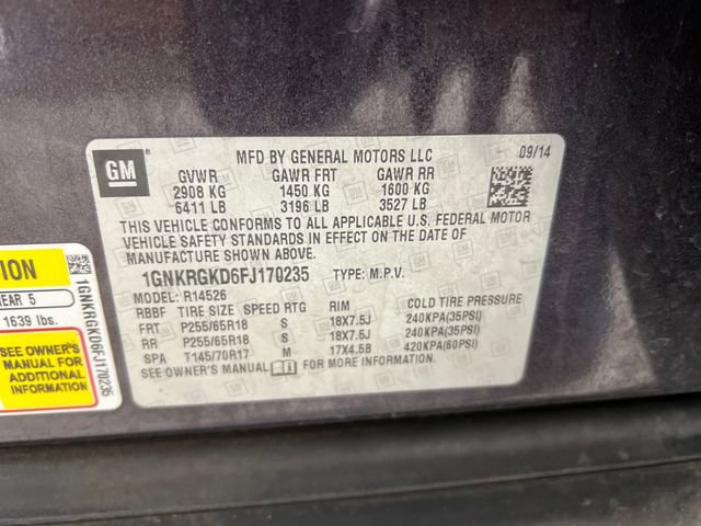 Used 2015 Chevrolet Traverse LT w/ Traveler's Package image 26