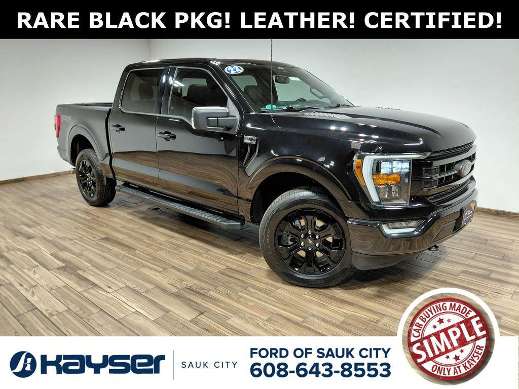 Certified 2022 Ford F150 XLT w/ Equipment Group 302A High AWD/4WD image 1