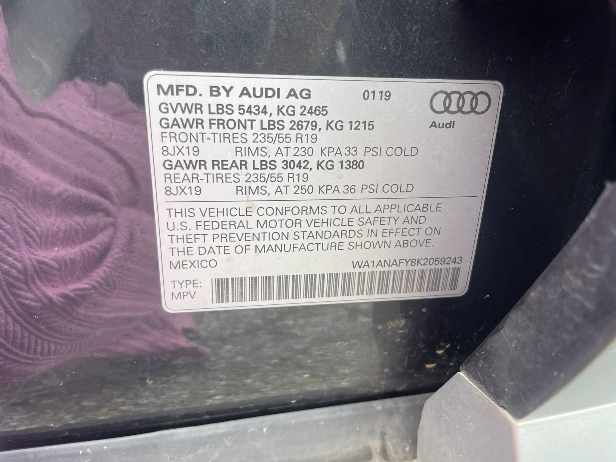 Used 2019 Audi Q5 2.0T Premium w/ Convenience Package AWD/4WD image 66