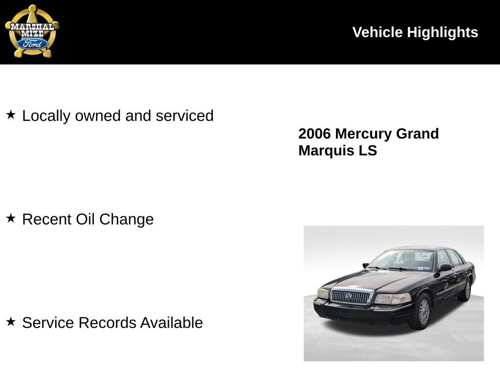 Used 2006 Mercury Grand Marquis LS image 2