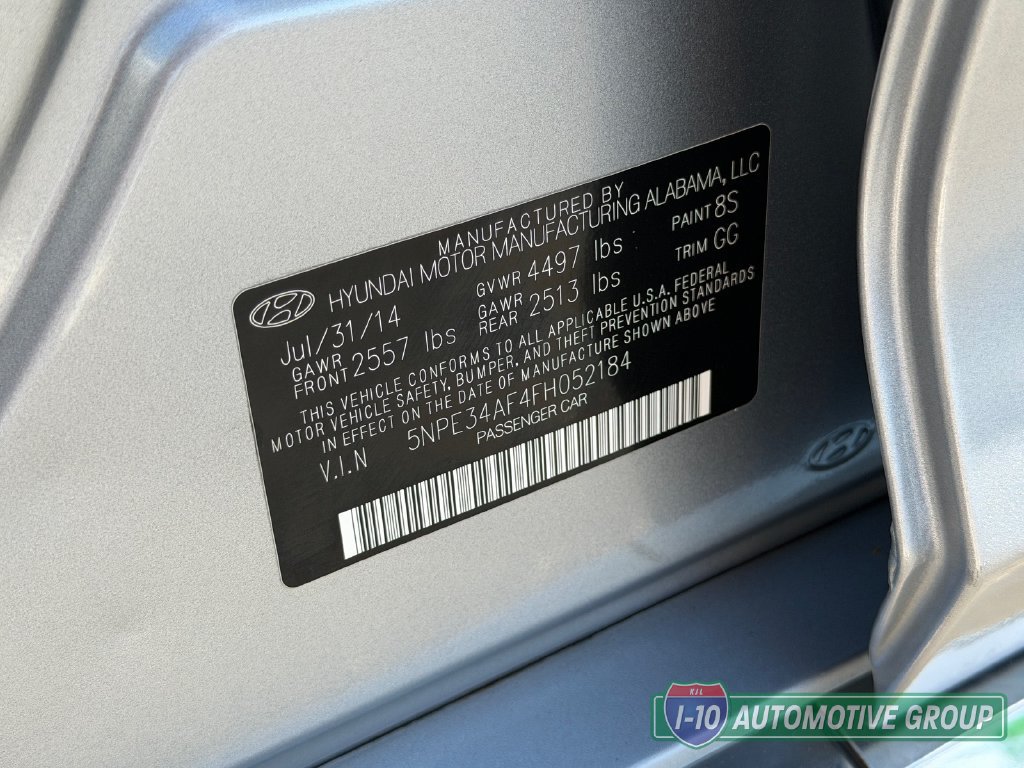 Used 2015 Hyundai Sonata Limited w/ Option Group 06 FWD image 32