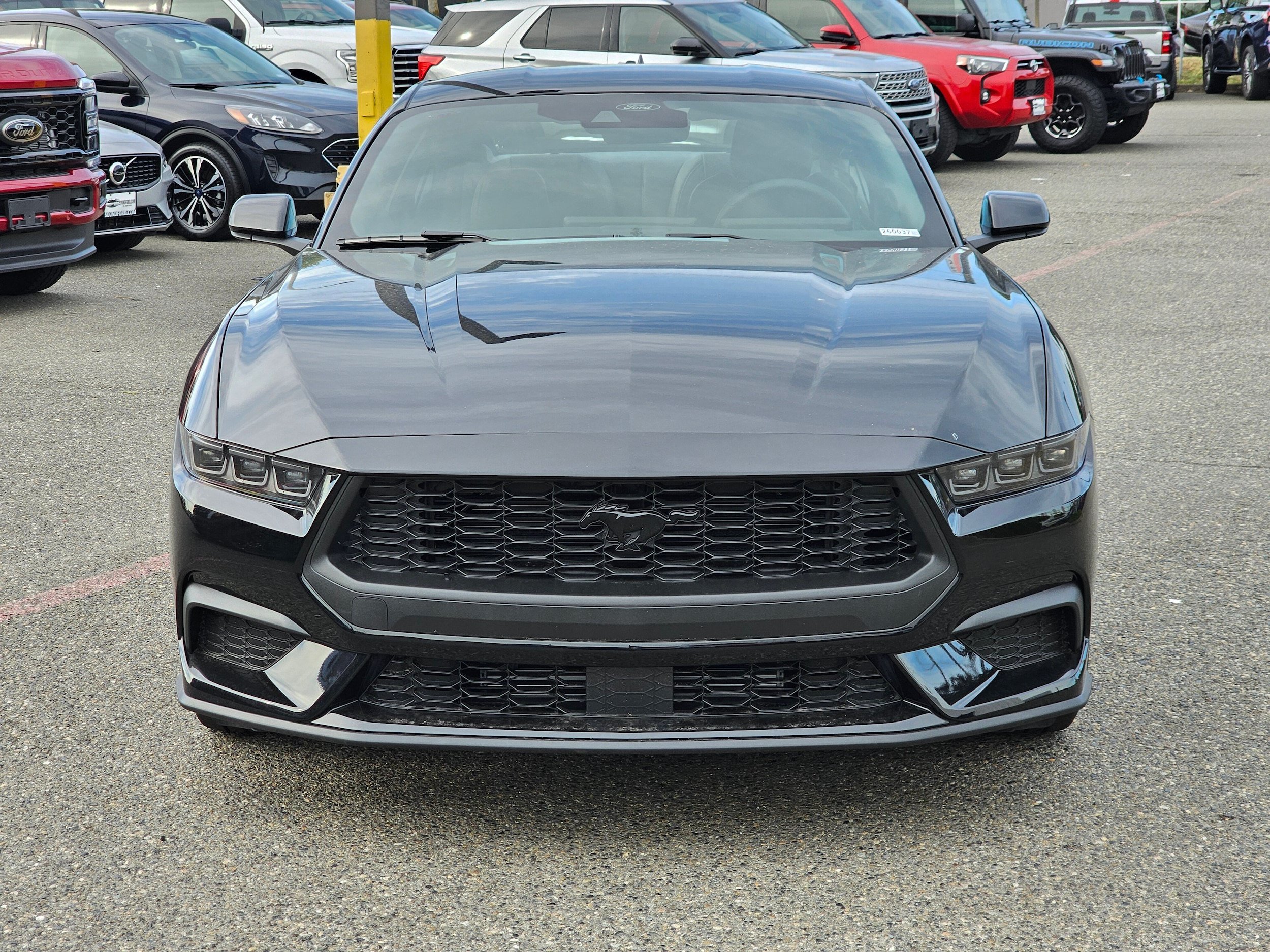 New 2026 Ford Mustang Premium w/ Mustang Nite Pony Package RWD image 2
