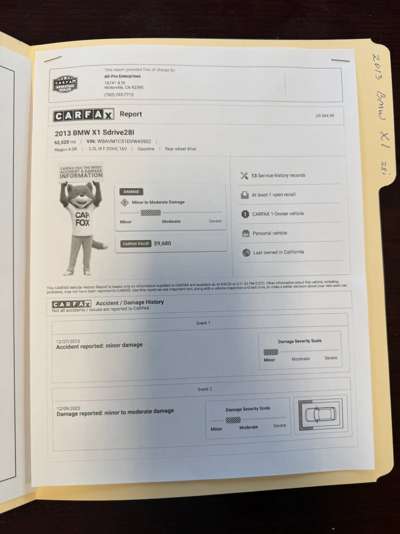 Used 2013 BMW X1 sDrive28i RWD image 19