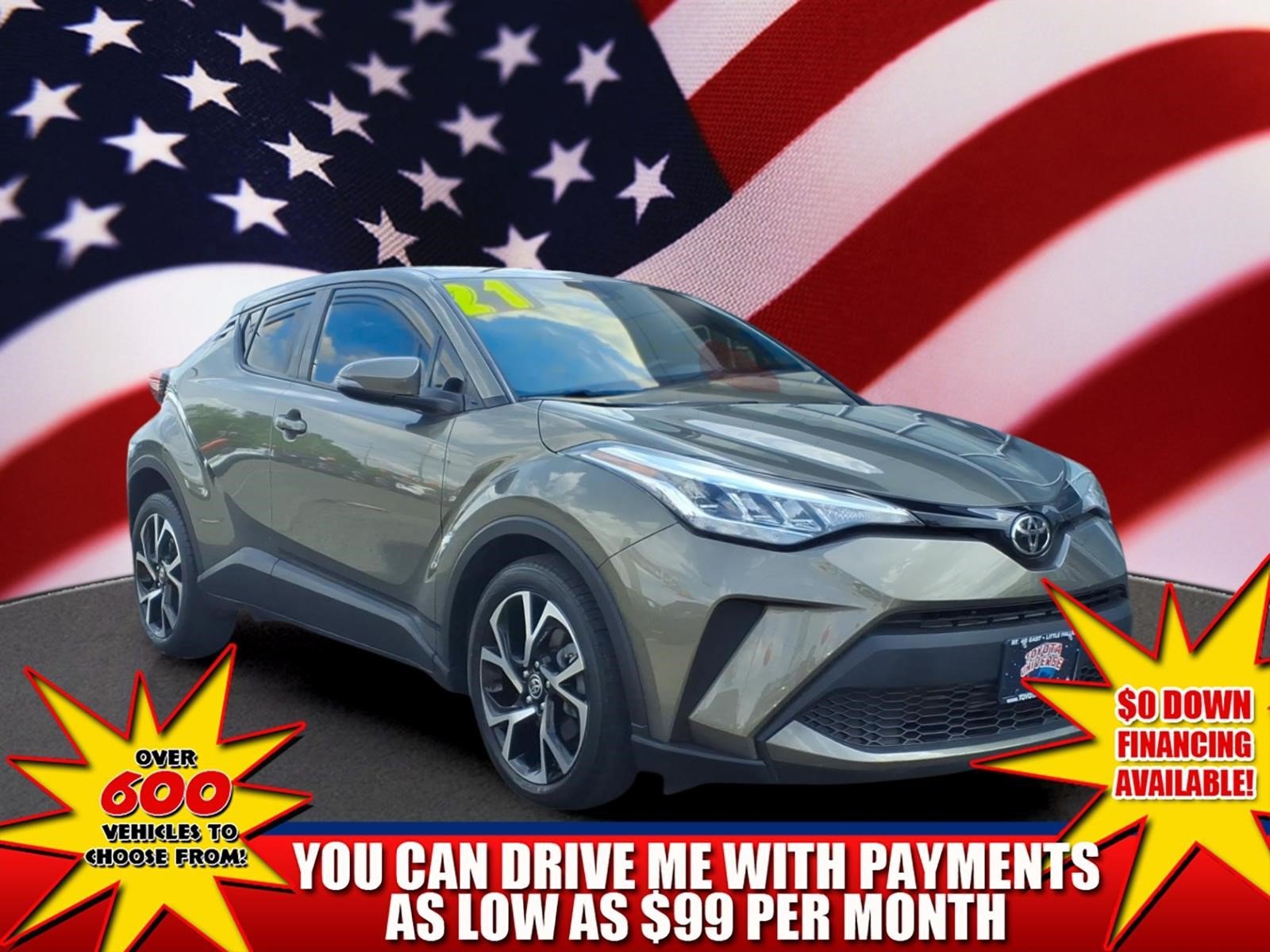 Certified 2021 Toyota C-HR XLE