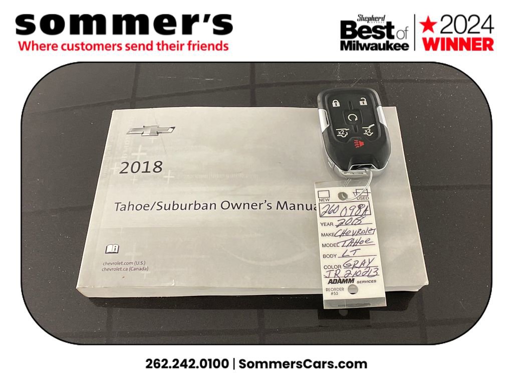 Used 2018 Chevrolet Tahoe LT w/ LT Signature Package image 24