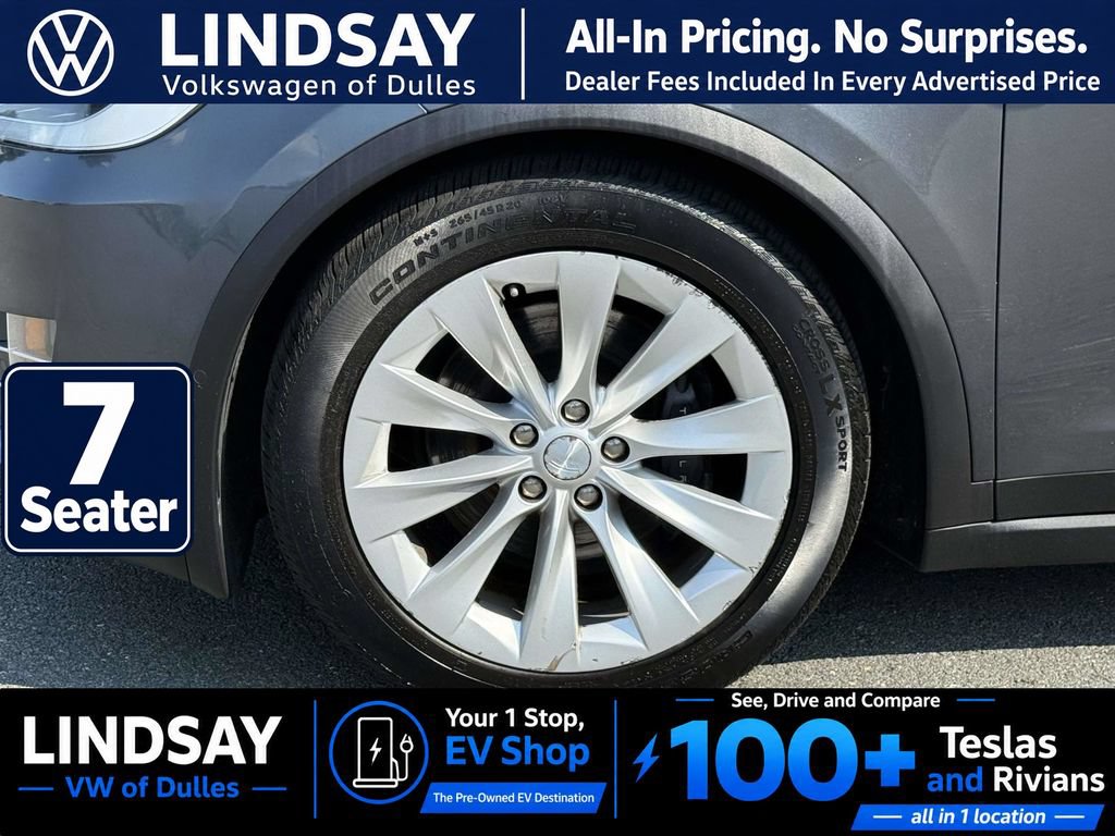 Used 2017 Tesla Model X 75D AWD/4WD image 8