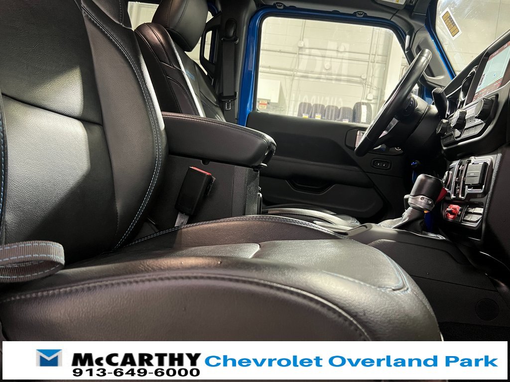 Used 2021 Jeep Wrangler Unlimited Rubicon 4xe w/ Steel Bumper Group image 28