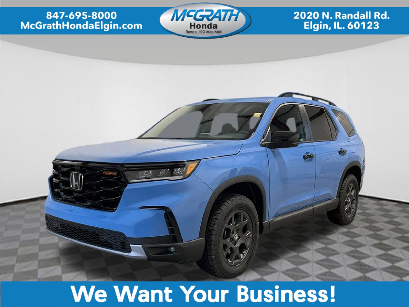 New 2025 Honda Pilot TrailSport