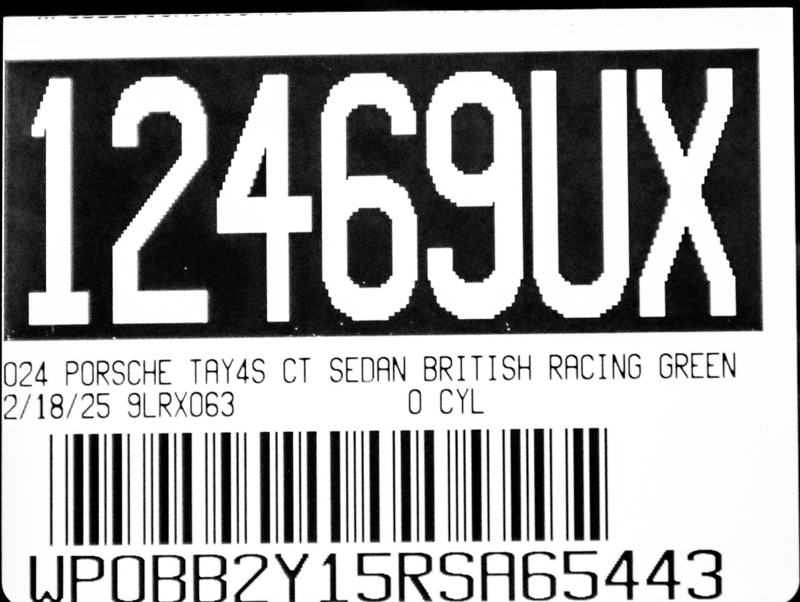 Certified 2024 Porsche Taycan 4S w/ Performance Package image 26