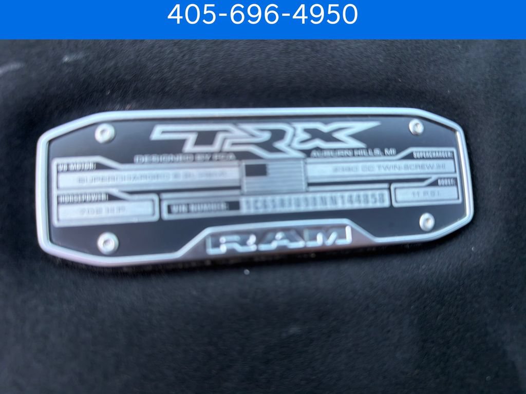 Used 2022 RAM 1500 TRX w/ TRX Level 1 Equipment Group AWD/4WD image 27