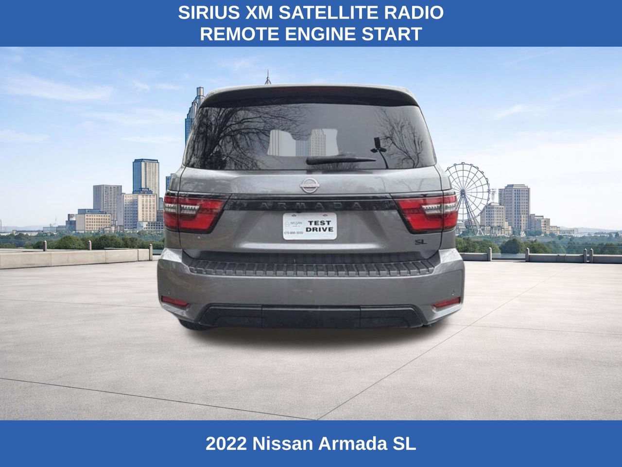 Used 2022 Nissan Armada SL w/ Midnight Edition Package image 4